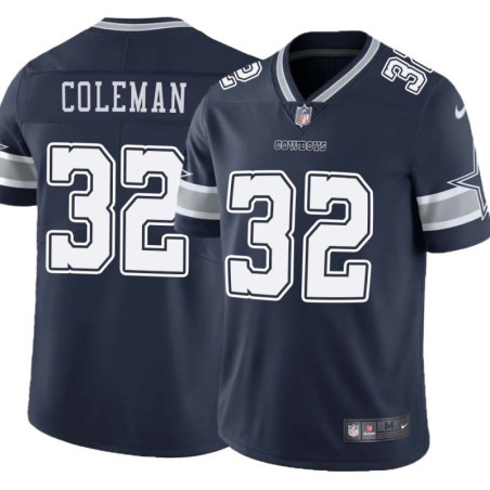 Cowboys #32 Marcus Coleman Vapor Limited Jersey -Navy