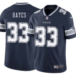 Cowboys #33 Wendell Hayes Vapor Limited Jersey -Navy