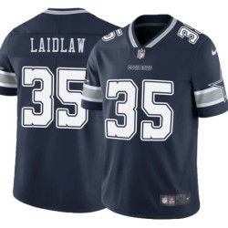 Cowboys #35 Scott Laidlaw Vapor Limited Jersey -Navy