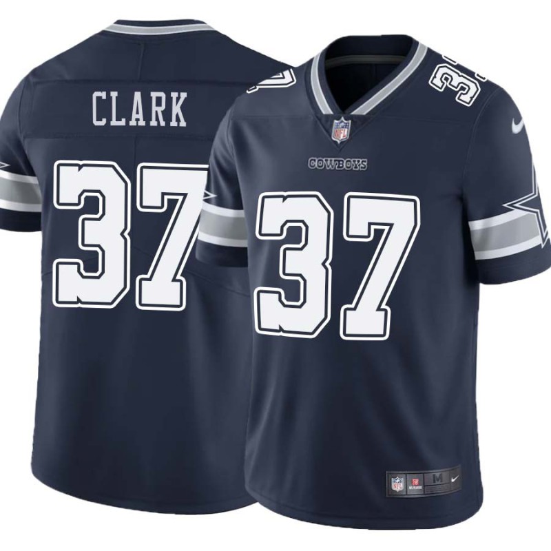 Cowboys #37 Phil Clark Vapor Limited Jersey -Navy