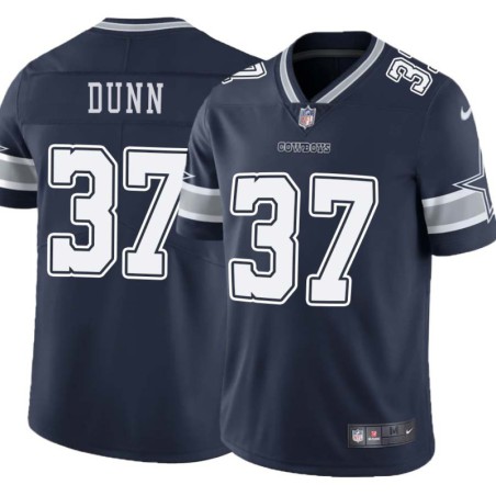 Cowboys #37 Perry Lee Dunn Vapor Limited Jersey -Navy