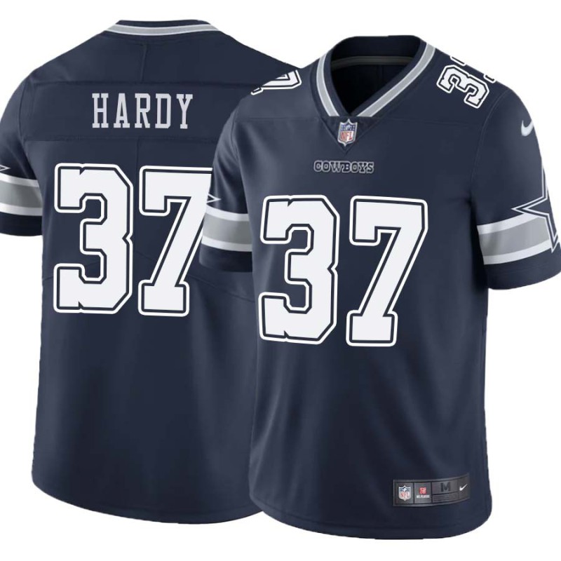 Cowboys #37 JaQuan Hardy Vapor Limited Jersey -Navy