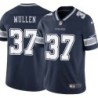 Cowboys #37 Trayvon Mullen Vapor Limited Jersey -Navy