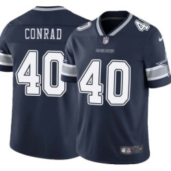 Cowboys #40 Bobby Joe Conrad Vapor Limited Jersey -Navy