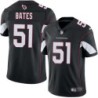 Cardinals #51 Ted Bates Stitched Black Jersey