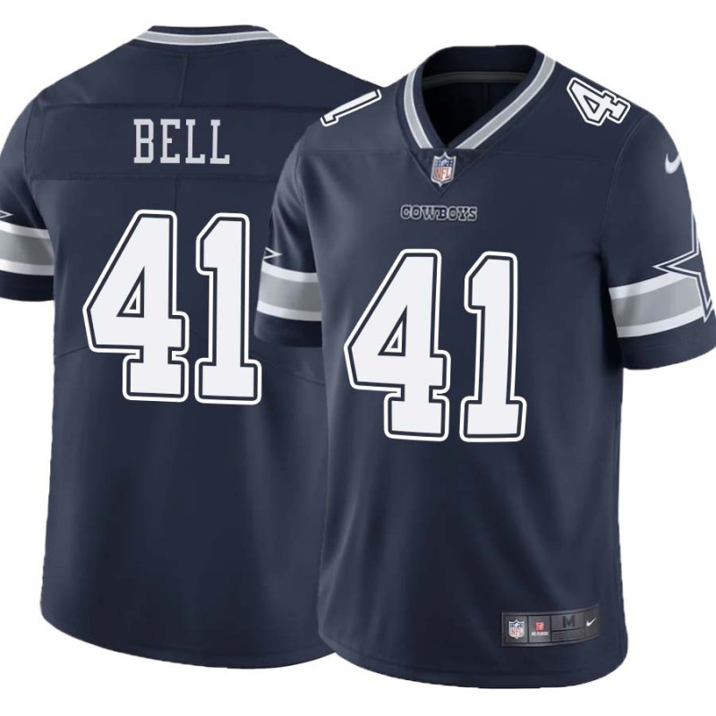 Cowboys #41 Markquese Bell Vapor Limited Jersey -Navy