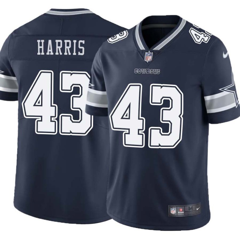 Cowboys #43 Cliff Harris Vapor Limited Jersey -Navy