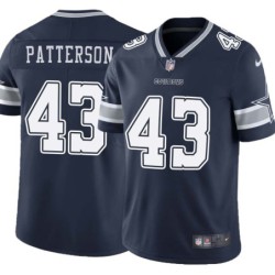 Cowboys #43 Elvis Patterson Vapor Limited Jersey -Navy