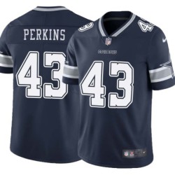 Cowboys #43 Don Perkins Vapor Limited Jersey -Navy