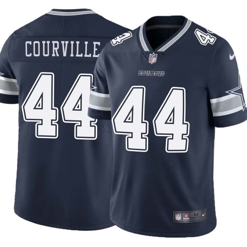 Cowboys #44 Vince Courville Vapor Limited Jersey -Navy