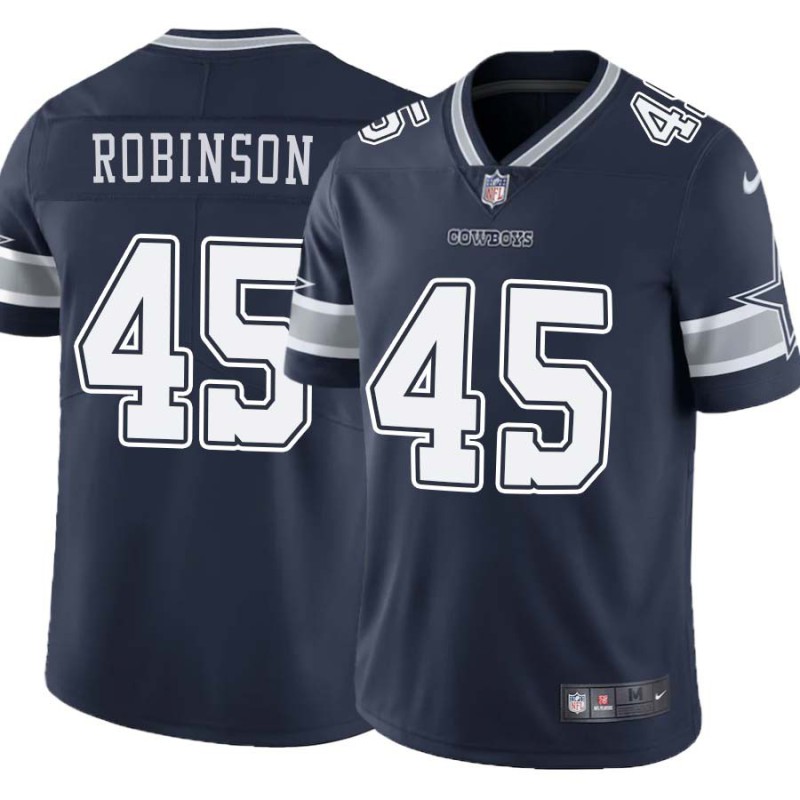 Cowboys #45 Larry Robinson Vapor Limited Jersey -Navy