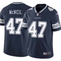 Cowboys #47 Ryan McNeil Vapor Limited Jersey -Navy