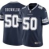 Cowboys #50 Darrick Brownlow Vapor Limited Jersey -Navy