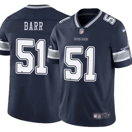 Cowboys #51 Anthony Barr Vapor Limited Jersey -Navy