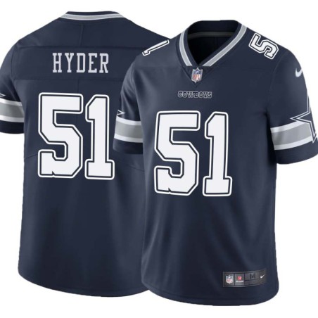 Cowboys #51 Kerry Hyder Vapor Limited Jersey -Navy