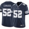 Cowboys #52 Dave Edwards Vapor Limited Jersey -Navy