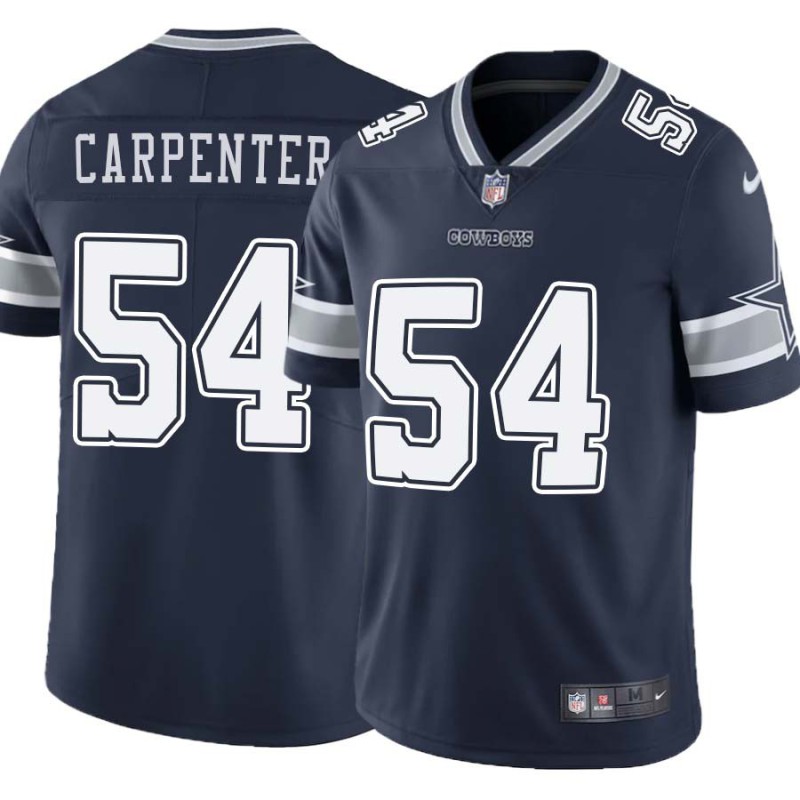 Cowboys #54 Bobby Carpenter Vapor Limited Jersey -Navy