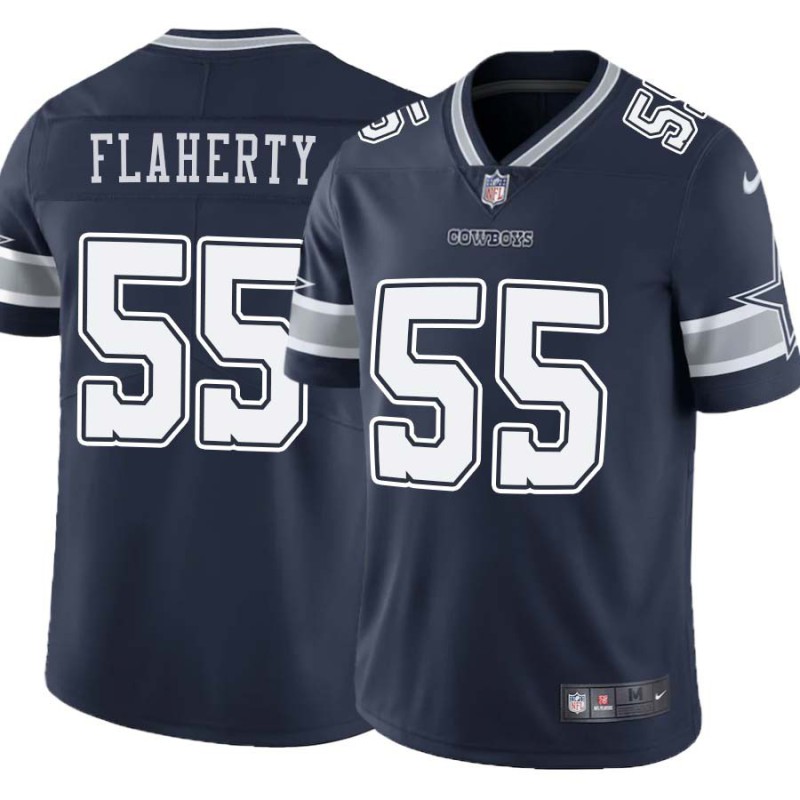 Cowboys #55 Harry Flaherty Vapor Limited Jersey -Navy