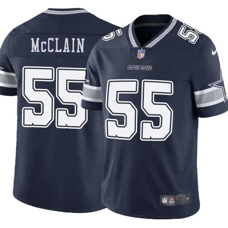 Cowboys #55 Rolando McClain Vapor Limited Jersey -Navy