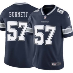 Cowboys #57 Kevin Burnett Vapor Limited Jersey -Navy