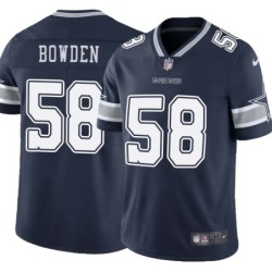 Cowboys #58 Joe Bowden Vapor Limited Jersey -Navy