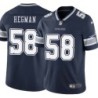 Cowboys #58 Mike Hegman Vapor Limited Jersey -Navy