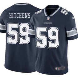 Cowboys #59 Anthony Hitchens Vapor Limited Jersey -Navy