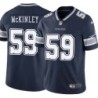 Cowboys #59 Takkarist McKinley Vapor Limited Jersey -Navy