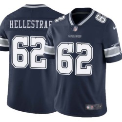 Cowboys #62 Dale Hellestrae Vapor Limited Jersey -Navy