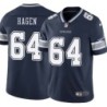 Cowboys #64 Halvor Hagen Vapor Limited Jersey -Navy