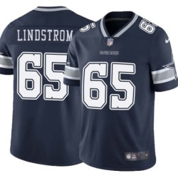 Cowboys #65 Alec Lindstrom Vapor Limited Jersey -Navy