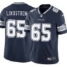 Cowboys #65 Alec Lindstrom Vapor Limited Jersey -Navy