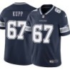 Cowboys #67 Jake Kupp Vapor Limited Jersey -Navy