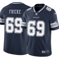 Cowboys #69 Ben Fricke Vapor Limited Jersey -Navy