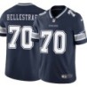 Cowboys #70 Dale Hellestrae Vapor Limited Jersey -Navy