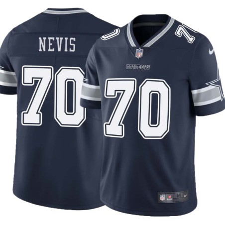 Cowboys #70 Drake Nevis Vapor Limited Jersey -Navy