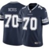 Cowboys #70 Drake Nevis Vapor Limited Jersey -Navy