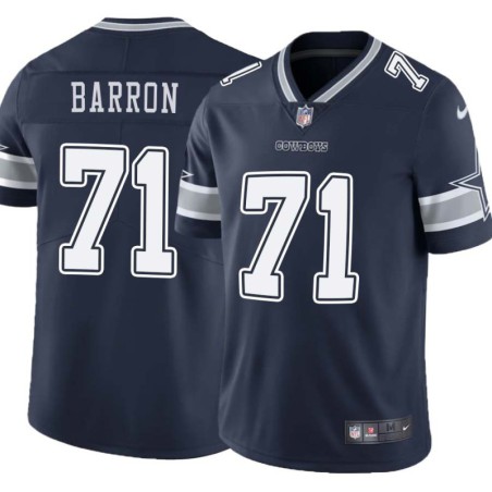 Cowboys #71 Alex Barron Vapor Limited Jersey -Navy