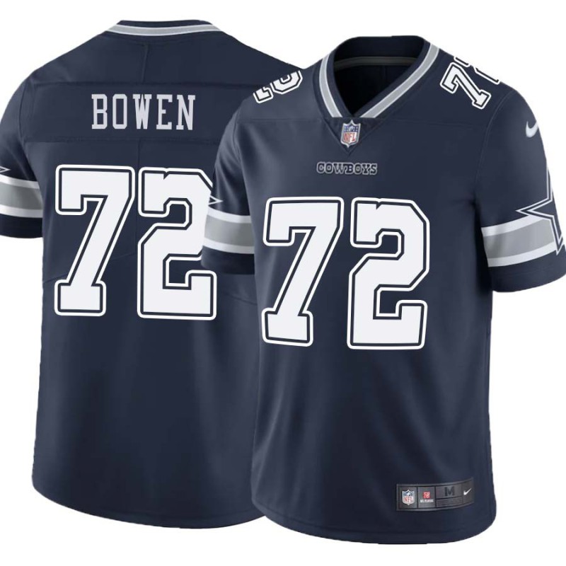 Cowboys #72 Stephen Bowen Vapor Limited Jersey -Navy