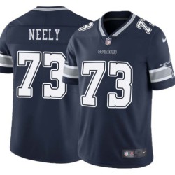 Cowboys #73 Ralph Neely Vapor Limited Jersey -Navy