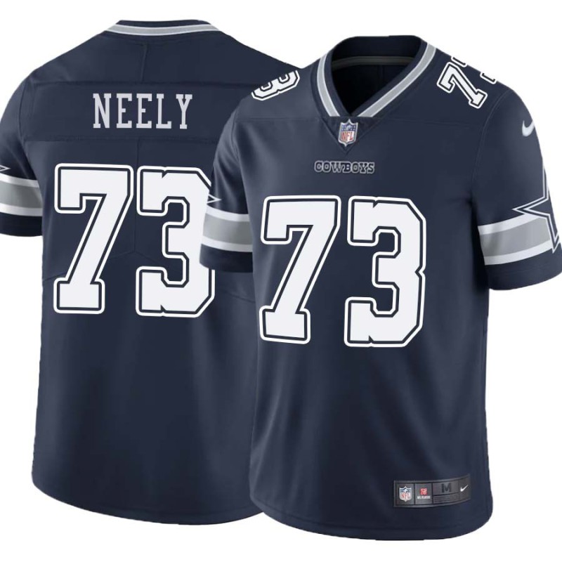 Cowboys #73 Ralph Neely Vapor Limited Jersey -Navy