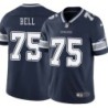 Cowboys #75 Byron Bell Vapor Limited Jersey -Navy