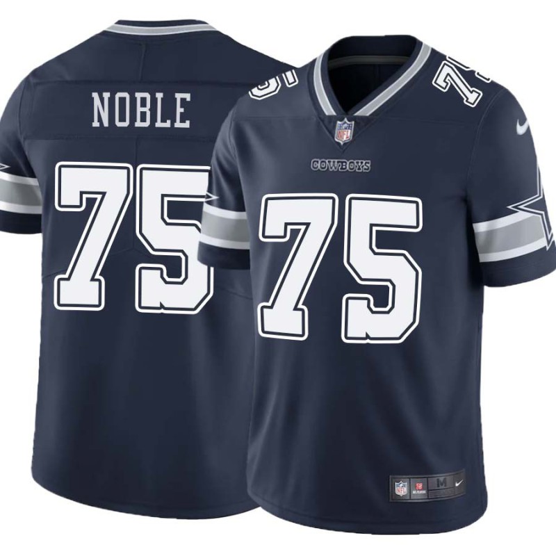 Cowboys #75 Brandon Noble Vapor Limited Jersey -Navy