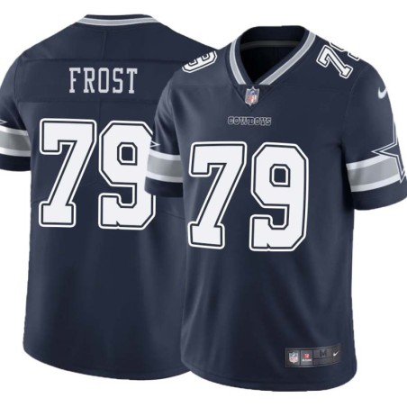 Cowboys #79 Ken Frost Vapor Limited Jersey -Navy