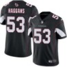 Cardinals #53 Clark Haggans Stitched Black Jersey