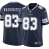 Cowboys #83 James Washington Vapor Limited Jersey -Navy