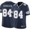 Cowboys #84 Rich Borresen Vapor Limited Jersey -Navy