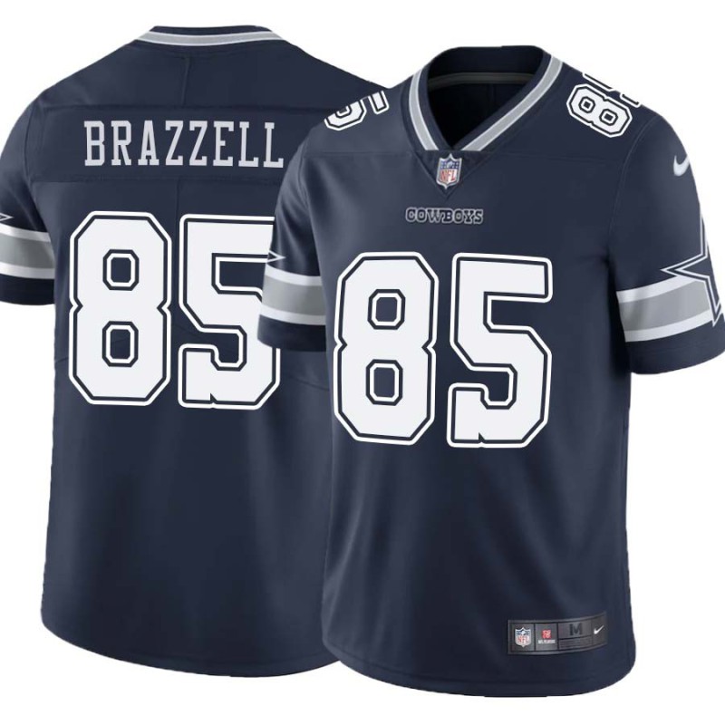 Cowboys #85 Chris Brazzell Vapor Limited Jersey -Navy