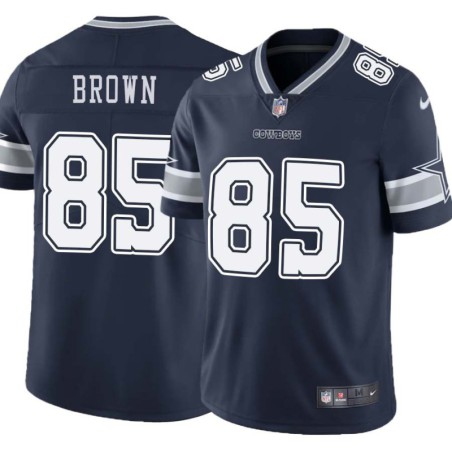 Cowboys #85 Noah Brown Vapor Limited Jersey -Navy