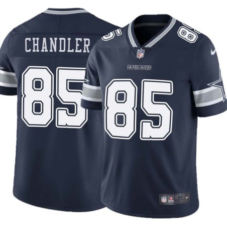 Cowboys #85 Thornton Chandler Vapor Limited Jersey -Navy